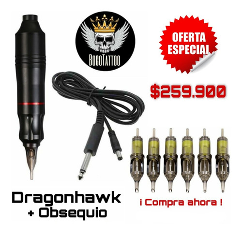Máquina Tattoo Pen Dragonhawk