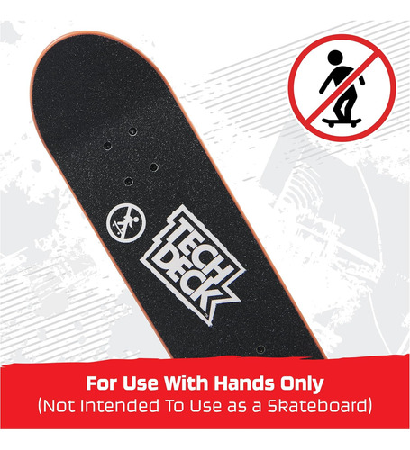 Tech Deck Skate Manos Patineta 28cm Original Juguete