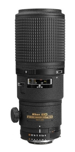 Lente Nikon Af Micro Nikkor 200mm F/4d If-ed