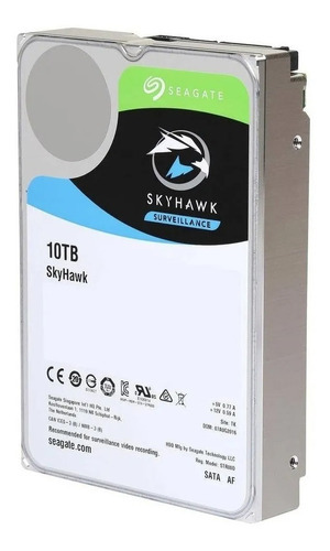 Disco duro interno Seagate Skyhawk ST10000ve0008 de 10 TB