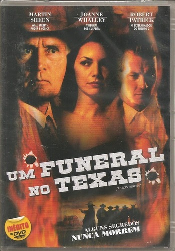 Dvd Um Funeral No Texas - Martin Sheen Joanne Whalley (novo)