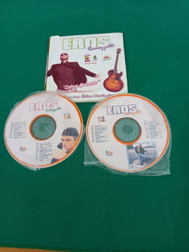 C D Musical - Eros Ramazzotti - 2 Cds Con 32 Temas