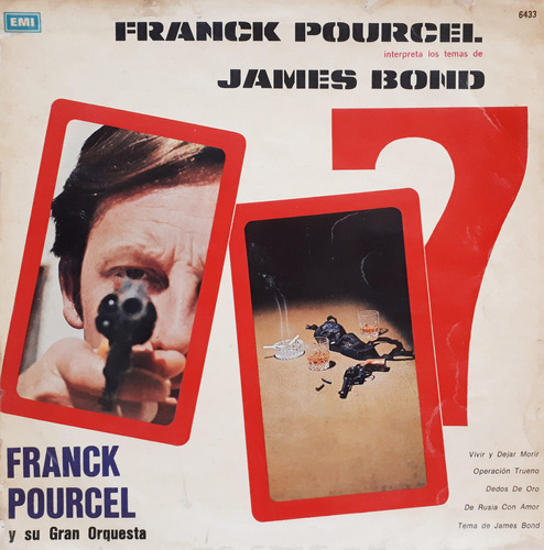 Franck Pourcel - Interpreta Los Temas De James Bond R Lp