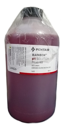 Rojo Fenol Medir Ph Alberca Reactivo 480 Ml