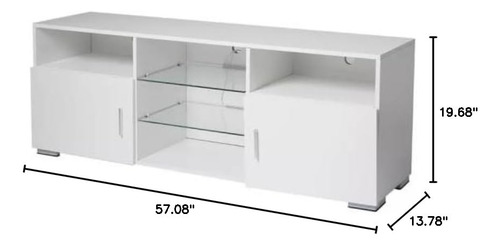 Lizhoumil Pho_13qo Soporte Para Tv Tamaño Único Color Blanco