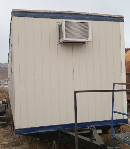 Caseta Traila Remolque Camper Oficina Móvil Wc Y Priv P/ 12