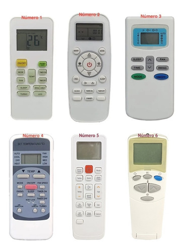 Imagen 2 de 5 de Control Remoto Aire Acondicionado Panavox Midea - Electroimp