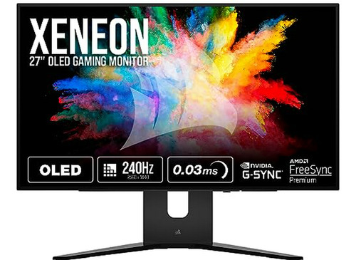 Monitor Gaming Oled 27  240hz - Resolución 2560x1440 - G-syn
