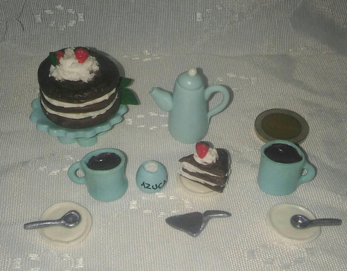 Comida Miniatura Para Barbie Y Vajillas X 25 Piezas. Stock!