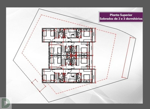 Imagem 5 de 6 de Sobrado Novo Com 3 Dormitórios E 2 Vagas Próximo Ao Shopping Granja Vianna !!! - Di29919