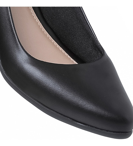 Imagem 3 de 7 de Sandalia Feminina Sapato Slingback Com Salto
