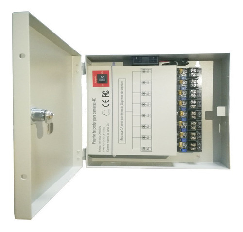 Saxxon Psu1213d8h Fuente De Poder 12vcd 13amp 8 Canales