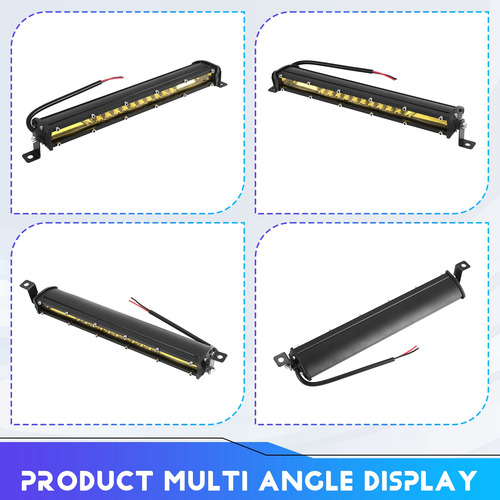 Barra De Luz Led De 12 Pulgadas, Luces Led De Techo, 12 V, 2