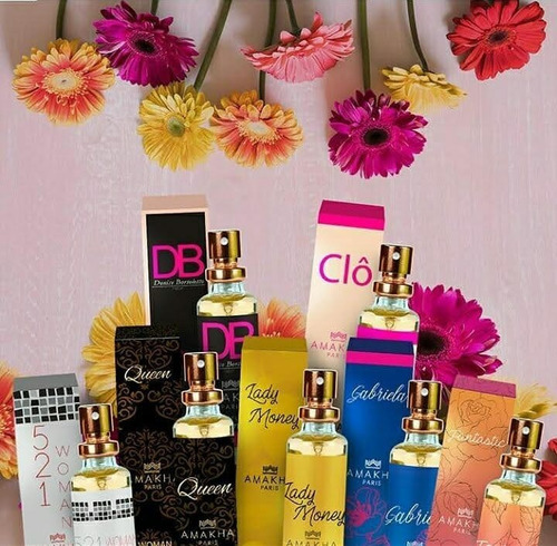 Imagem 5 de 6 de 10 Perfumes De Bolso 15ml Amakha Paris
