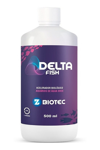Acelerador Biológico 500 Ml Doce Delta Fish Para Aquário 