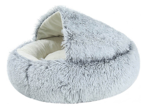 Cama Redonda Para Perros, Invierno, Cálido, Saco De Dormir L