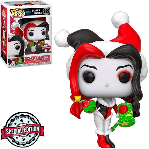Funko Pop Dc Comics Super Heroes Harley Quinn Special Ed#299
