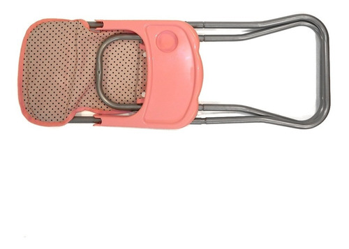 Imagen 7 de 10 de Set Cochecito Muñeca Metal Grande Cuna Y Silla Comer Cuby Pr