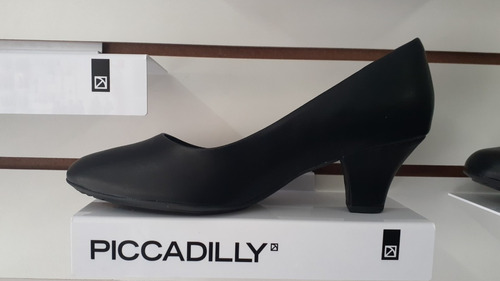 Imagem 3 de 3 de Uniforme Mil: Sapato Fem. Salto Médio 5cm Fino