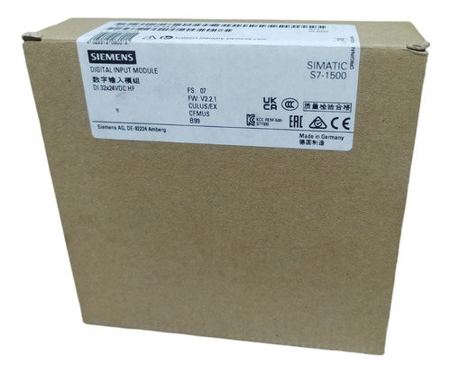 Modulo Plc 6es7521-1bl00-0ab0 Siemens