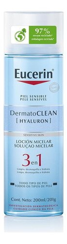 Eucerin Dermatoclean Loción Micelar Limpiadora 3 En 1 X200ml