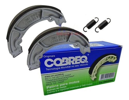 Lona Patim Freio Crf 230 Bros 125 150 160 Biz 100 125 Cobreq