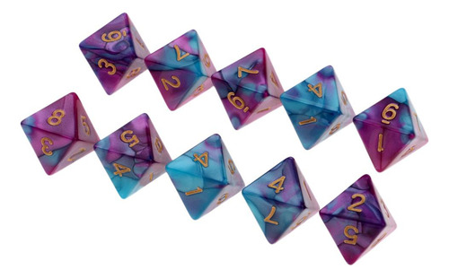 Juego De Dados Trpg Dados 6 Piezas