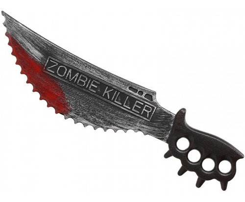 Machete Sangriento Zombie Killer Disfraz Accesorio Halloween