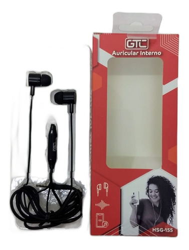 Auricular Gtc 155 Para Smartphones/computadoras Plug3.5