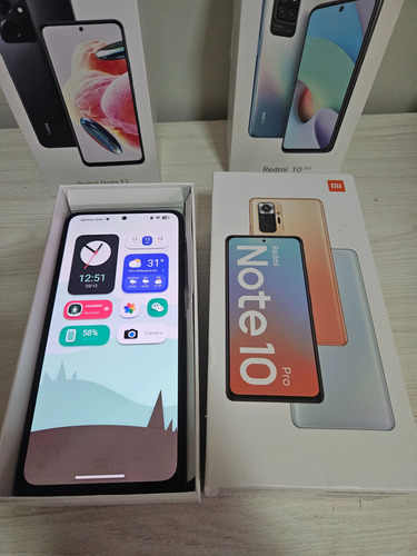 Xiaomi Redmi Note 10 Pro Dual Sim 128gb 8gb-excelente! Cinza-escuro (Usado)