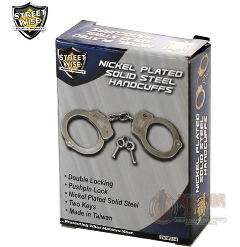 Imagen 4 de 7 de Esposas Policiacas Bondage Street Wise Doble Seguro Pro