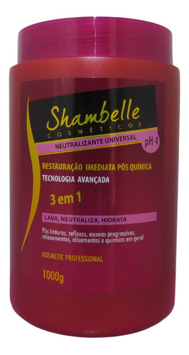 Neutralizante Universal 3 Em1 1kg Restauração Ágil Shambelle