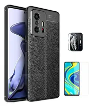 Comprar Case Funda Carbono Para Xiaomi Mi 11t \u002F 11t Pro + Vidrios