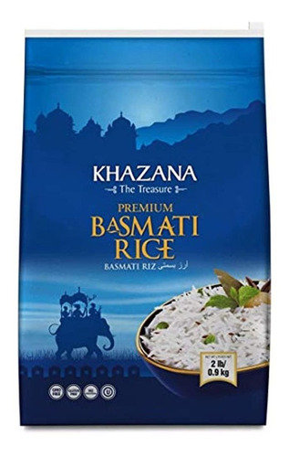 Arroz Basmati Premium Khazana - Bolsa Con Cierre Hermético D