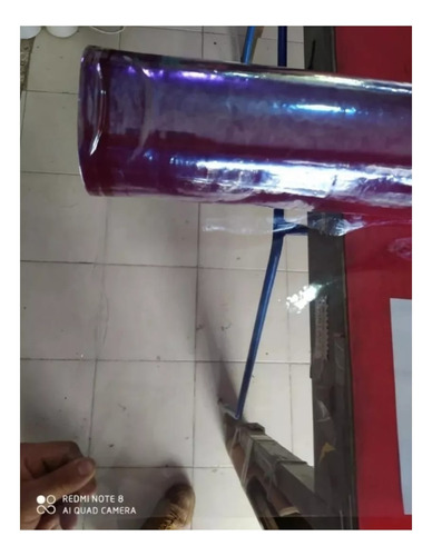 Rollo De Hule Cristal Con 200m Para Forrar Libretas 1ra4