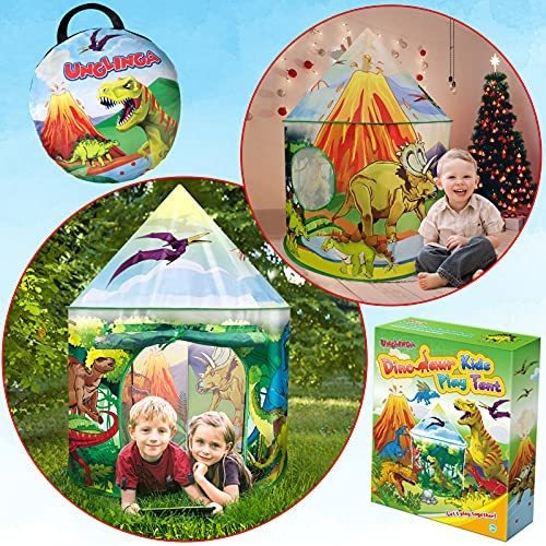 Imagen 5 de 5 de Ver Carpa De Juego Para Niños Con Dinosaurios, Juguete