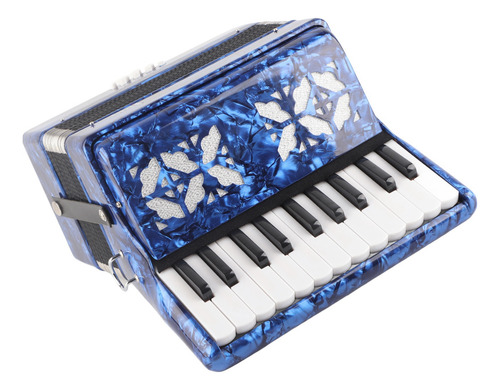 Teclado De Piano De 22 Teclas En Acordeón De 8 Bajos De Colo