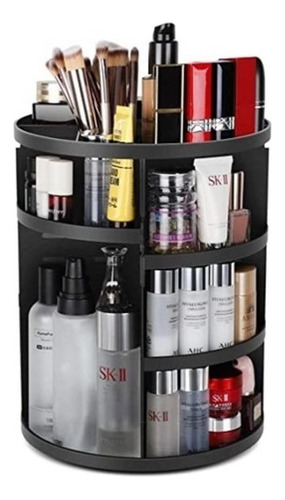 Porta Maquiagem Organizador Cosmeticos Base Giratorio Luxo