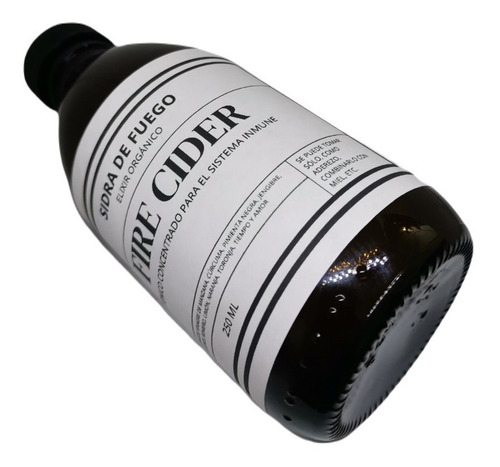 Fire Cider Sidra De Fuego Tónico Elixir Orgánico 250ml