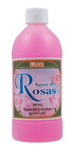 Agua De Rosas X 500 Ml - Leon - mL a $36