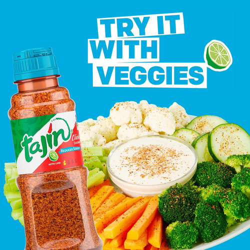Tajin Baixo Em Sodio - Pimenta, Sal, Limao Em Pó - 142 Gr