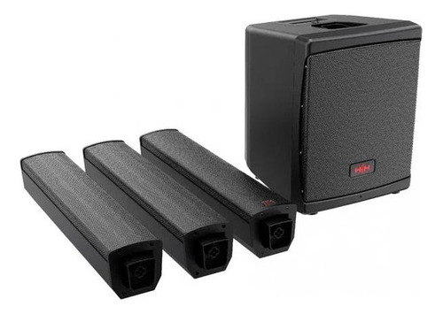 Sistema Line Array Portátil Hh Tensor Go 200w Rms