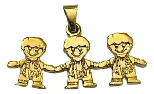 Dije De Niños En Chapa De Oro 14k Cadena Pulsera 10pz+envio