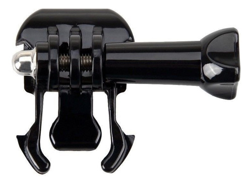 Kit Com 5 Suportes Plug Mount Trava Quick Release Para Gopro Cor Preto