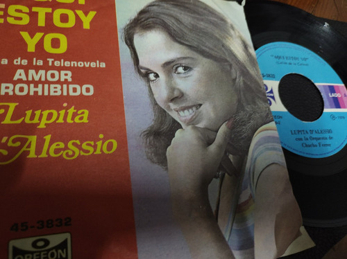 Lupita D'alessio Aquí Estoy Yo Vinilo Ep Vinyl Acetato