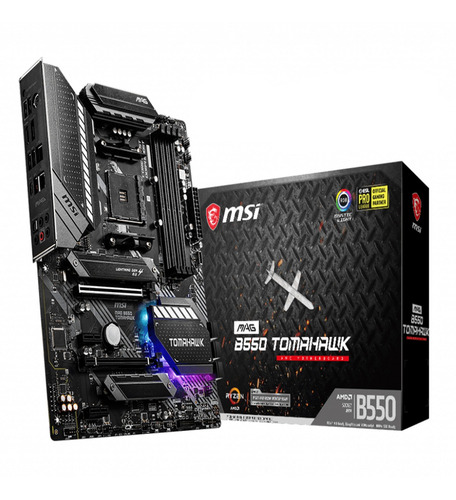 Tarjeta Madre Msi Mag B550 Tomahawk Amd 3a Gen Atx Ddr4