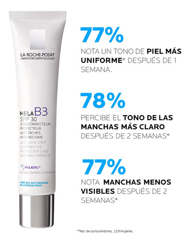 La Roche-posay Mela B3 Crema Fps 30 40ml Anti-manchas
