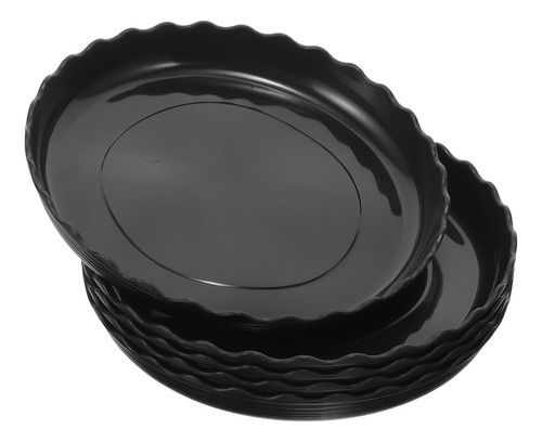 Base Circular Para Macetas Con Forma De Bandeja, 5 Unidades