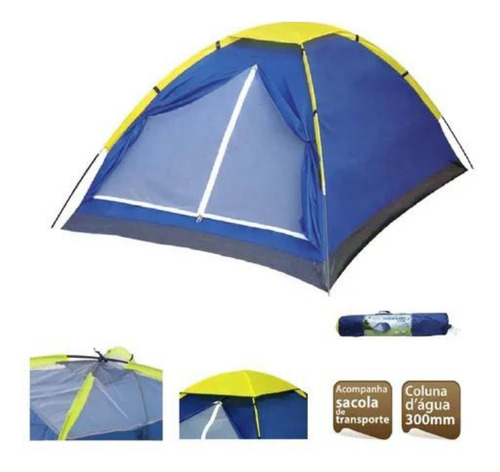 Imagem 2 de 4 de Barraca Acampamento Camping 2 Pessoas Lugares Tipo Iglu Mor