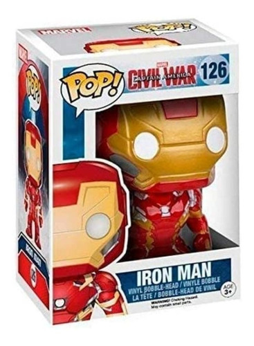 Funko Pop! Marvel: Civil War - Iron Man #126